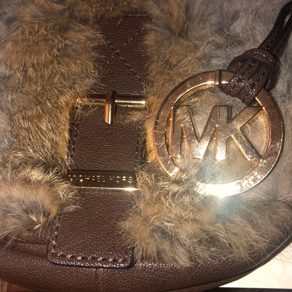 Michael Kors rabbit fur purse - Picture 2 of 6